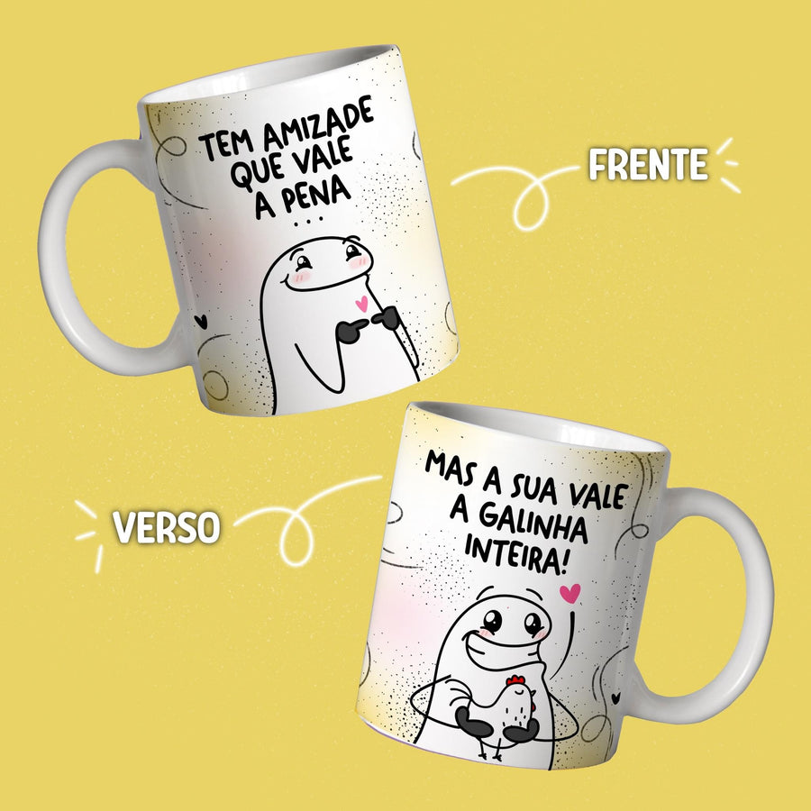 Caneca Personalizada Amizade Que Vale A Pena