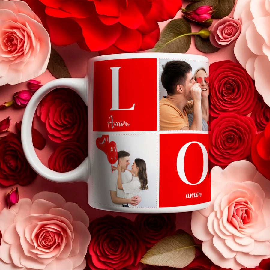 Caneca Dia dos Namorados Love