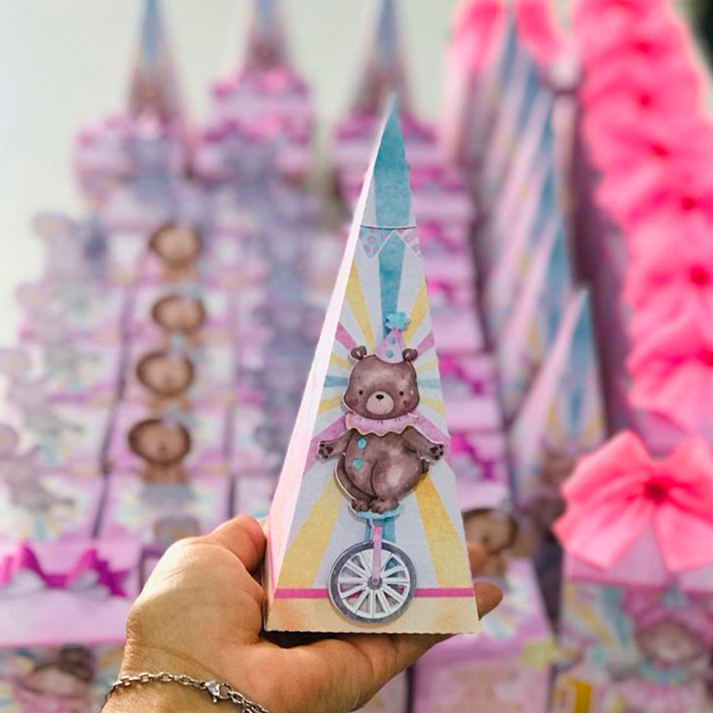 Kit 25 Caixinhas sobreposta personalizada Com o Tema da Sua Festa