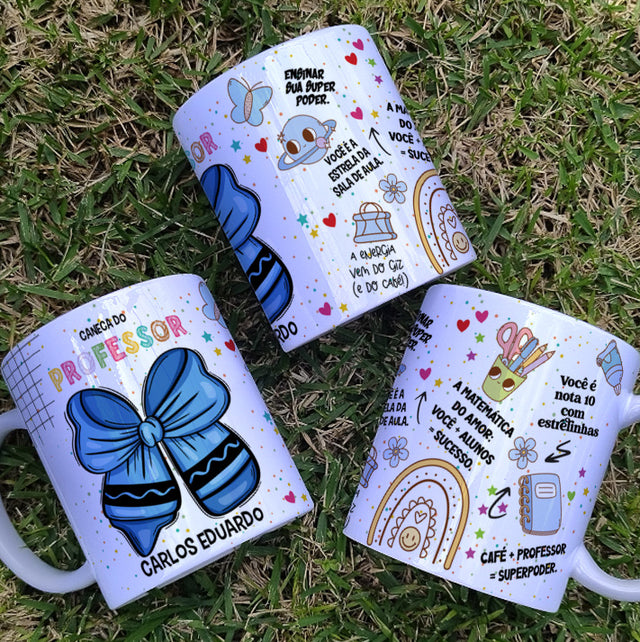 Caneca Personalizada Professor (Mapa Mental)