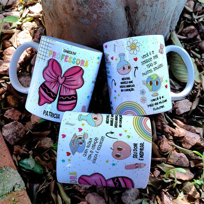 Caneca Personalizada Professora (Mapa Mental)