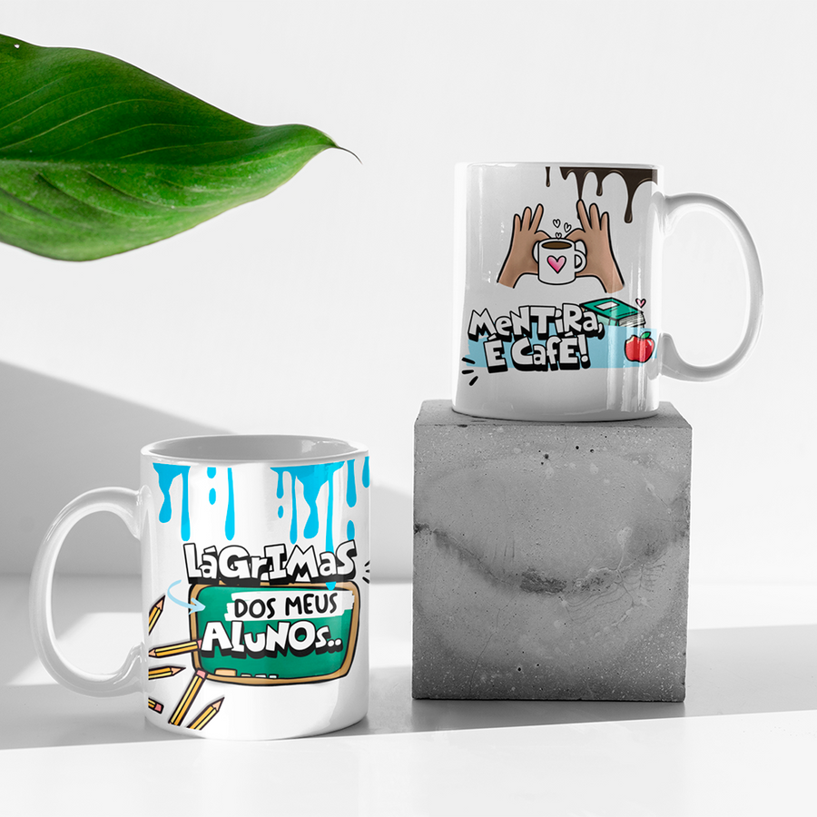 Caneca Personalizada Lagrimas dos Alunos