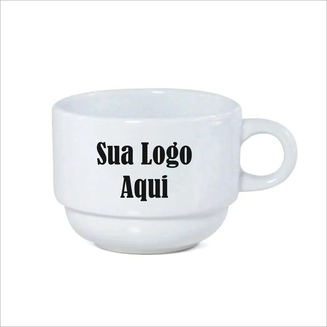Xícaras Personalizada (Com a Logo ou Arte) 150ml