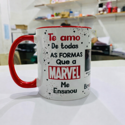 Caneca Amor “7 Formas de Amar” — Presente Perfeito para Seu Par