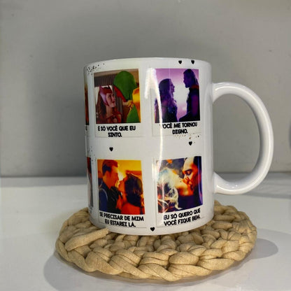 Caneca Amor “7 Formas de Amar” — Presente Perfeito para Seu Par