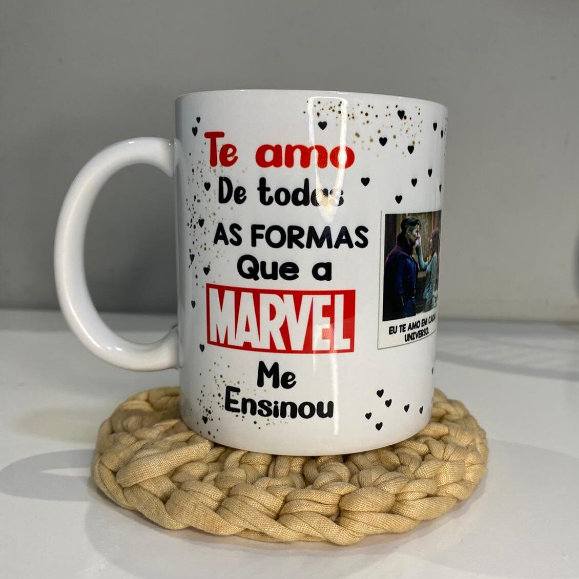 Caneca Amor “7 Formas de Amar” — Presente Perfeito para Seu Par