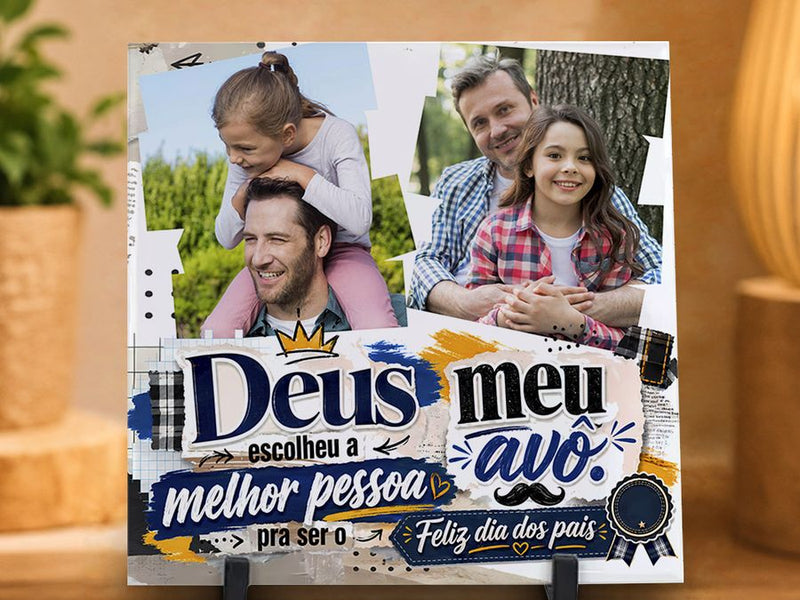Quadro ou azulejo com foto