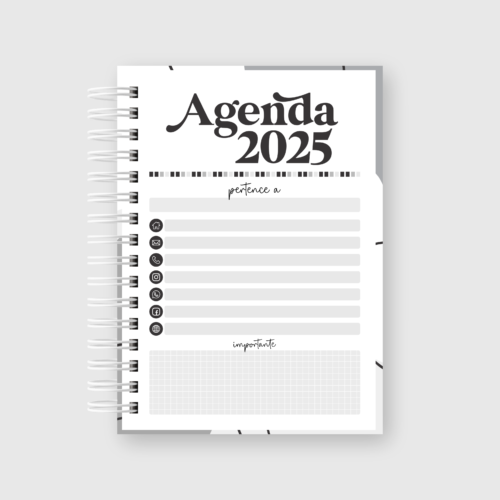 Agenda Personalizada Com o Tema Desejado 2025 - Image 2