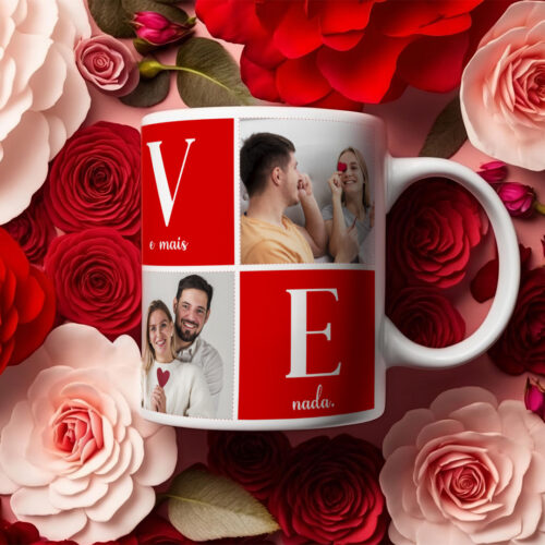 Caneca Personalizada Dia dos Namorados Love - Image 2