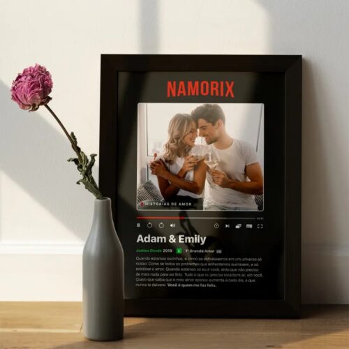 Quadro Personalizado Moldura Namorix