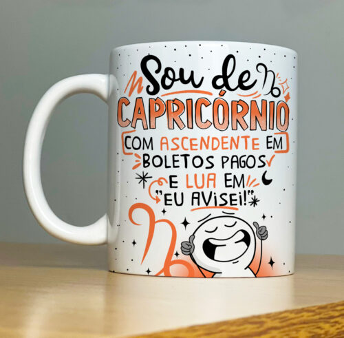 Caneca Signo de Capricórnio (Horóscopo) - Image 2