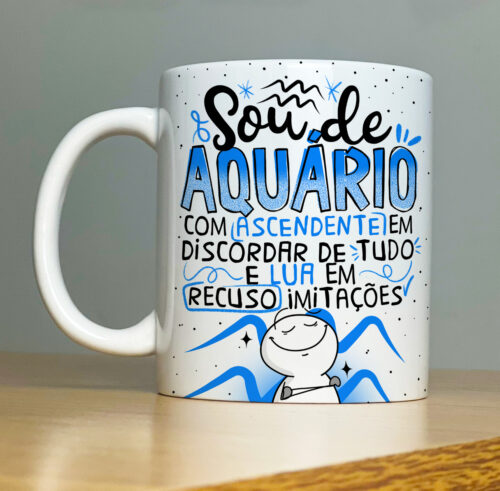Caneca Signo Aquário (Horóscopo) - Image 2