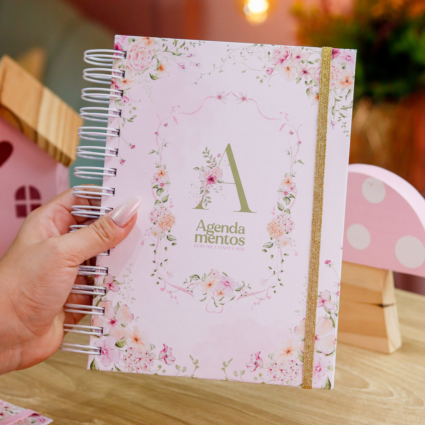 Agenda de Agendamentos 2026 Comercial - Com Horários (Personalizada)